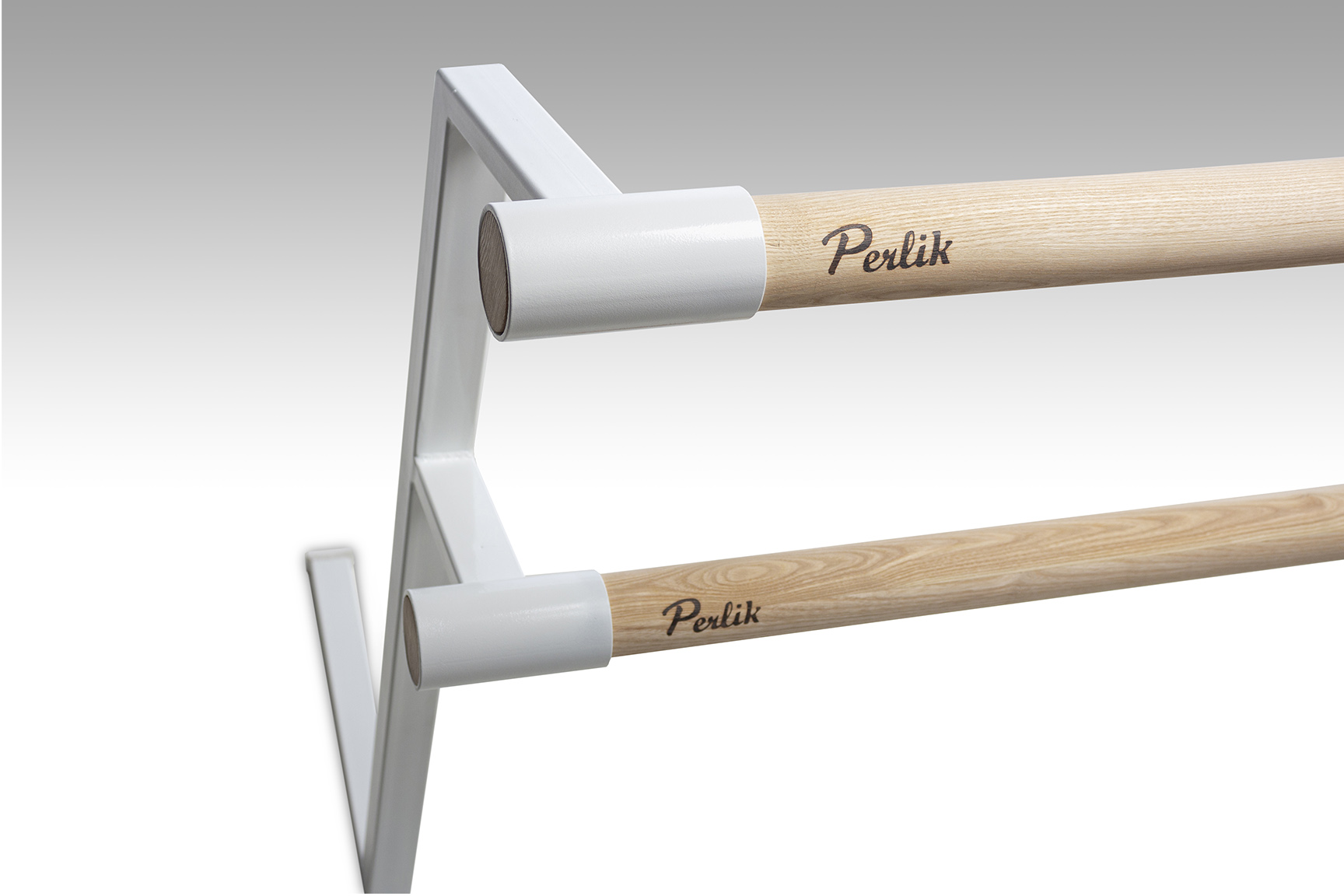 Мобильний балетный станок классический двурядный