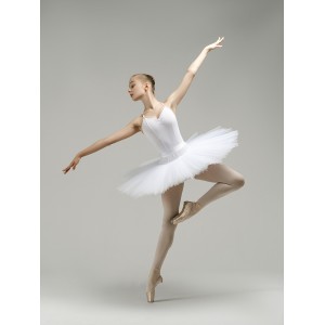 Репетиційна балетна пачка, 9 шарів (біла) 
