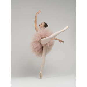 Rehearsal ballet tutu, 9 layers (pale pink) 