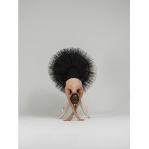 Репетиційна балетна пачка, 9 шарів (чорна) 