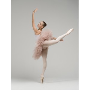 Rehearsal ballet tutu, 9 layers (pale pink) 