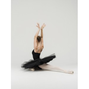 Tutu de ballet de répétition, 9 couches (noir)
