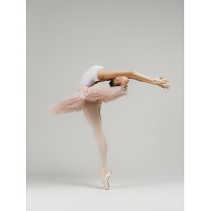 Репетиційна балетна пачка, 9 шарів (рожева пудра) 